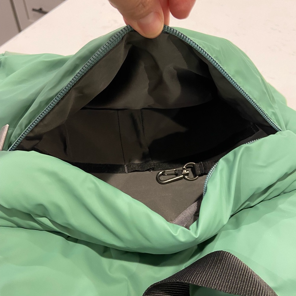 Green Puffer Backpack - image 3